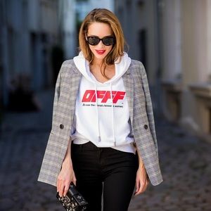 Off-White Woman hoodie. Worn once. Excellent condition. Size XS.